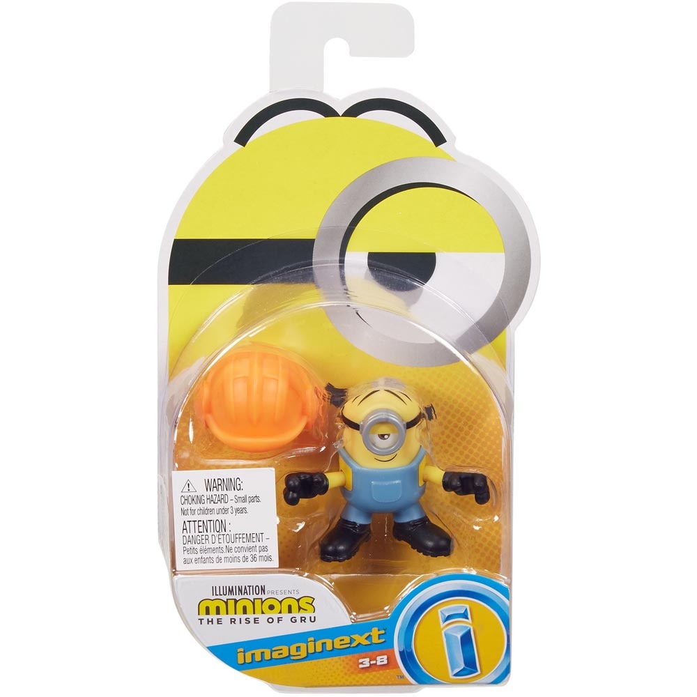 Fisher Price Despicable Me Minions Rise Of Gru Imaginext Stuart With Hard Hat Mini Figure 1 Mariano S