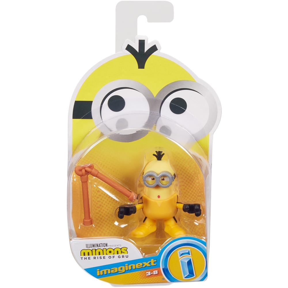 Fisher Price Despicable Me Minions Rise Of Gru Imaginext Kevin With Nunchucks Mini Figure 1 Qfc