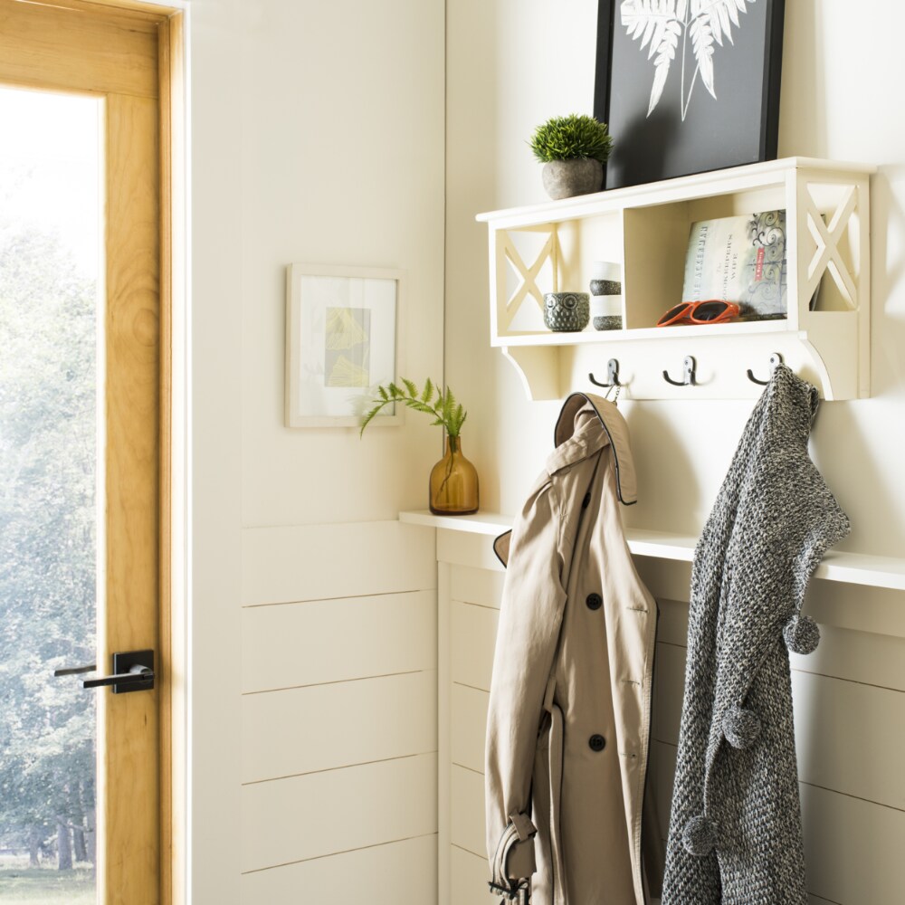 Safavieh Freya Hanging Storage Wall Rack (White) Safavieh Freya Hanging Storage Wall Rack (White)