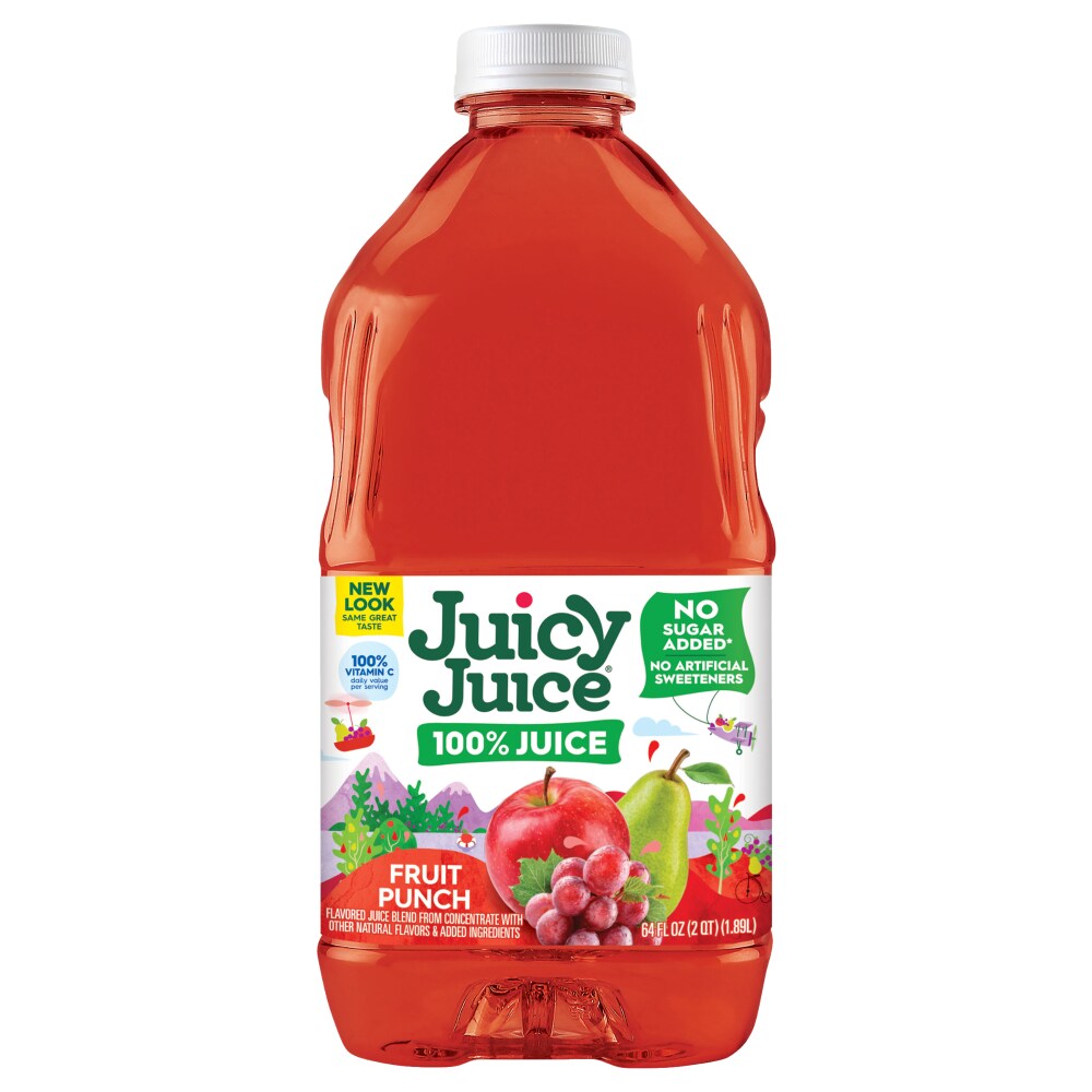 【お気にいる】 No Juice® Juicy Sugar oz fl 64 Punch, Fruit 100% Added 邦楽
