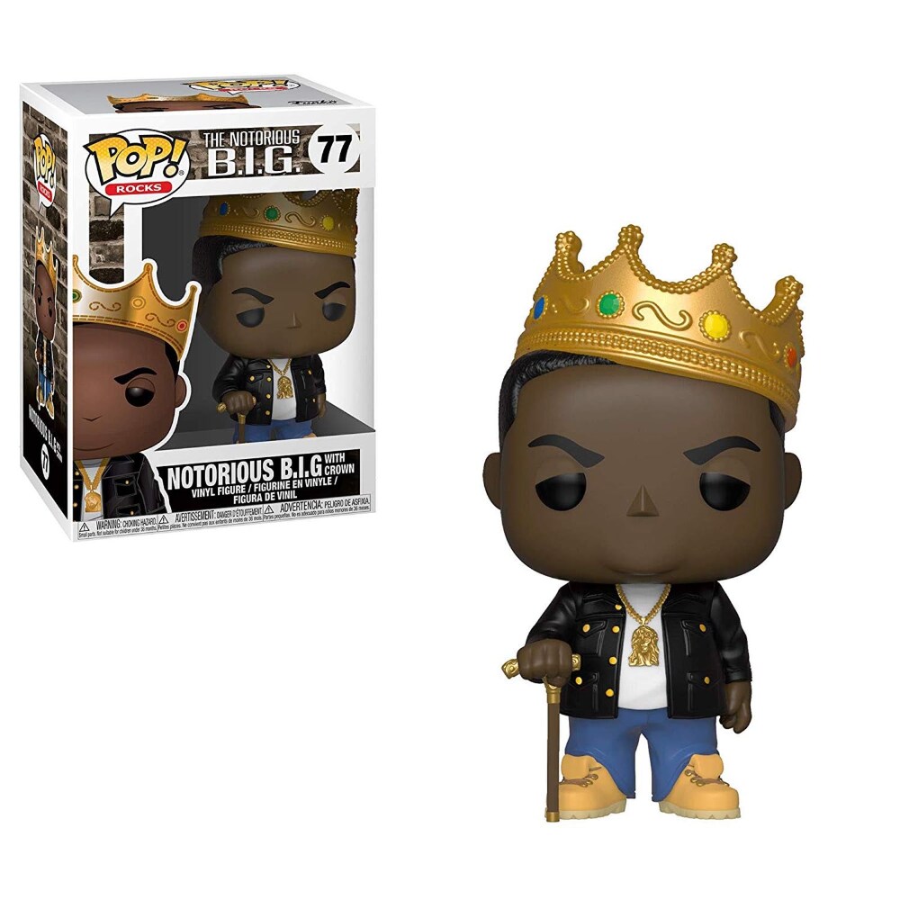 Funko Rocks POP Notorious B.I.G. With Crown Vinyl Figure