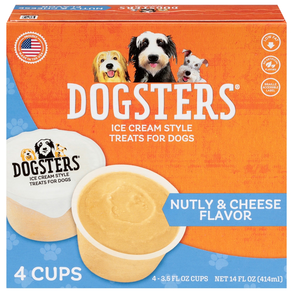 Dogsters Nutly \u0026 Cheese Flavored Ice 