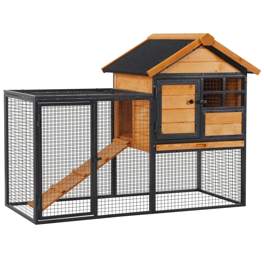 [宅送] Simplie Fun Spacious Rabbit Hutch Sturdy, Weather Resistant テープ・マスキングテープ