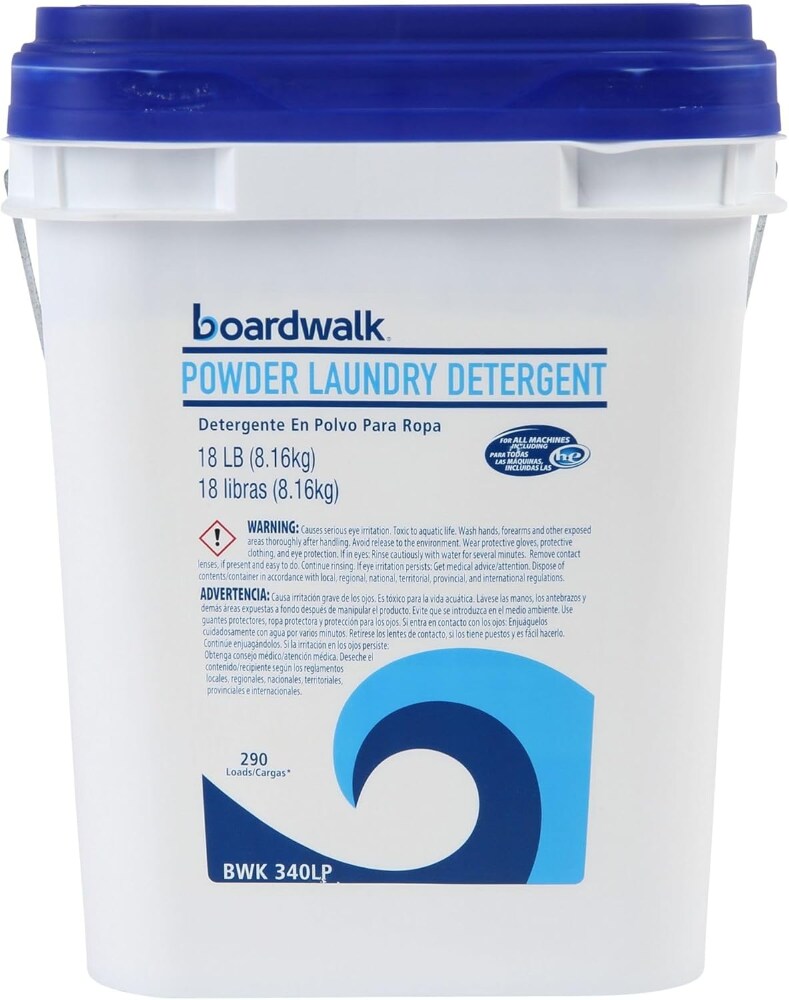 Laundry Detergent Powder, Low Foam, Crisp Clean Scent, 18 lb Pail Laundry Detergent Powder, Low Foam, Crisp Clean Scent, 18 lb Pail