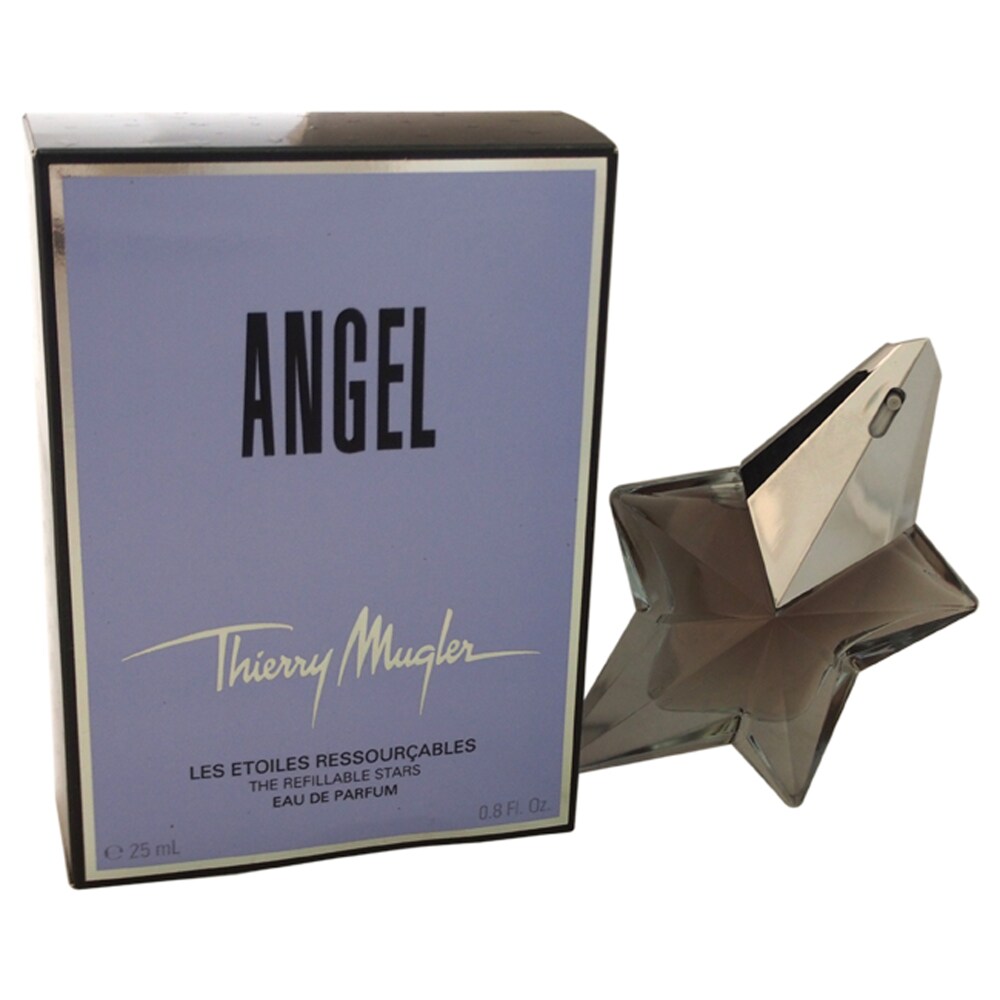 Angel Eau De Parfum Spray Refillable By Thierry Mugler - 0.8 oz Angel Eau De Parfum Spray Refillable By Thierry Mugler - 0.8 oz