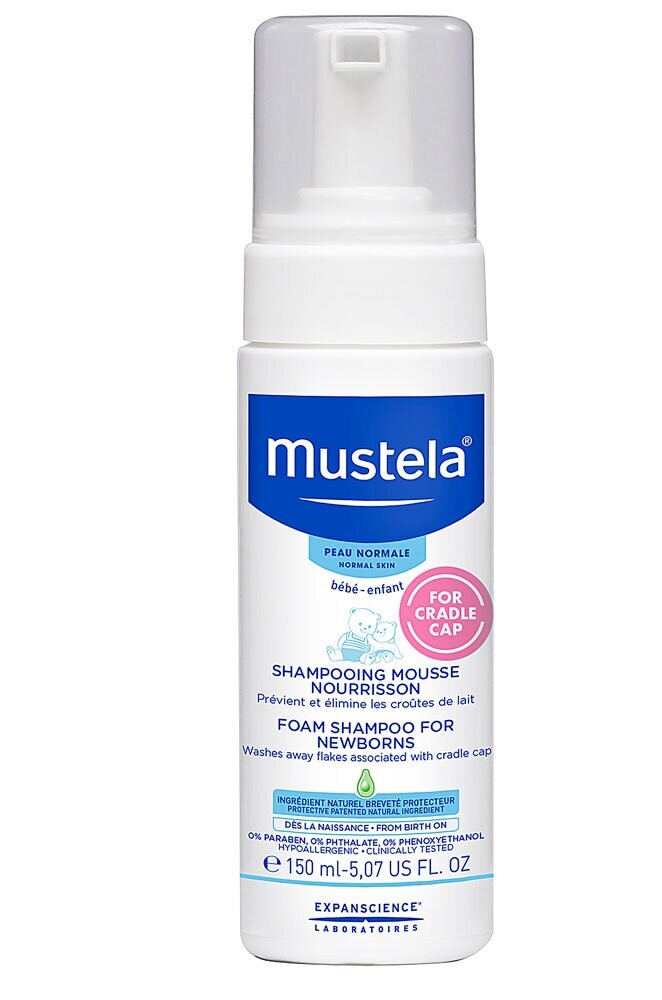 mustela foam shampoo for newborns