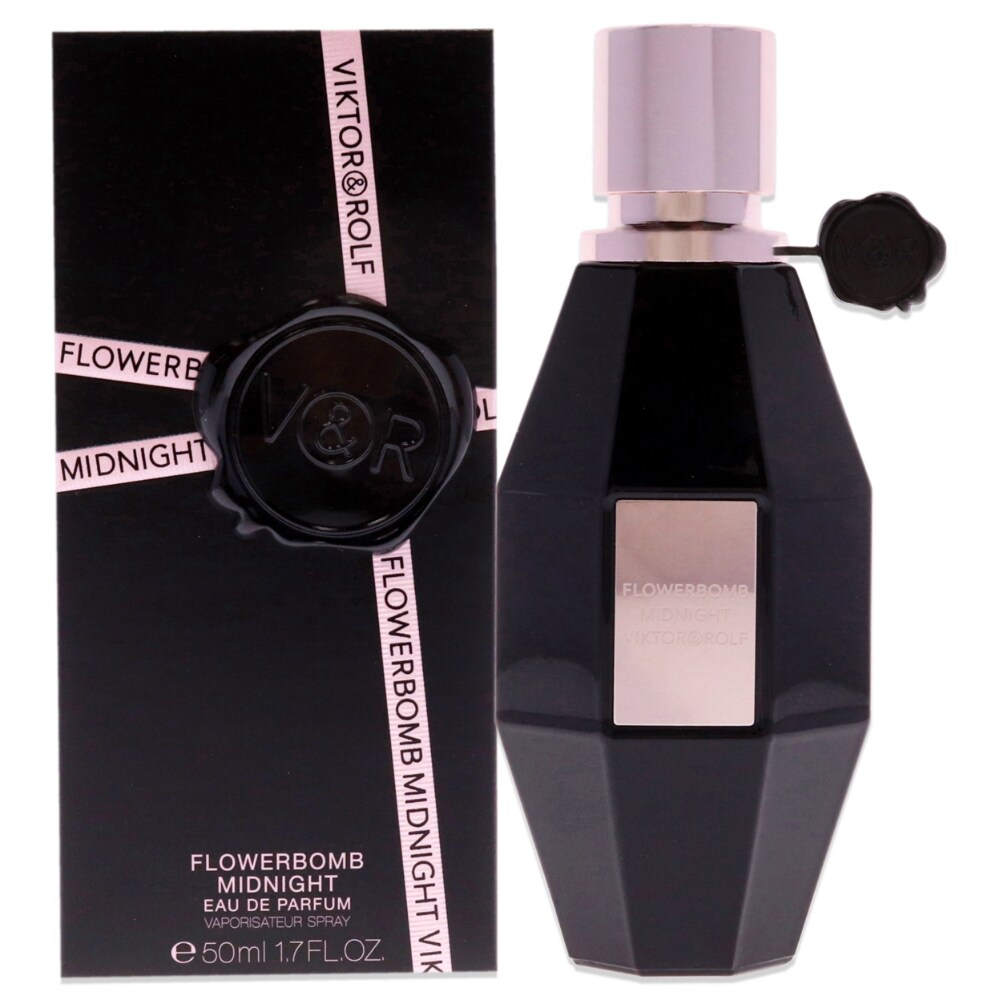 Flowerbomb Midnight Eau De Parfum Spray By Viktor & Rolf - 1.7 oz Flowerbomb Midnight Eau De Parfum Spray By Viktor & Rolf - 1.7 oz