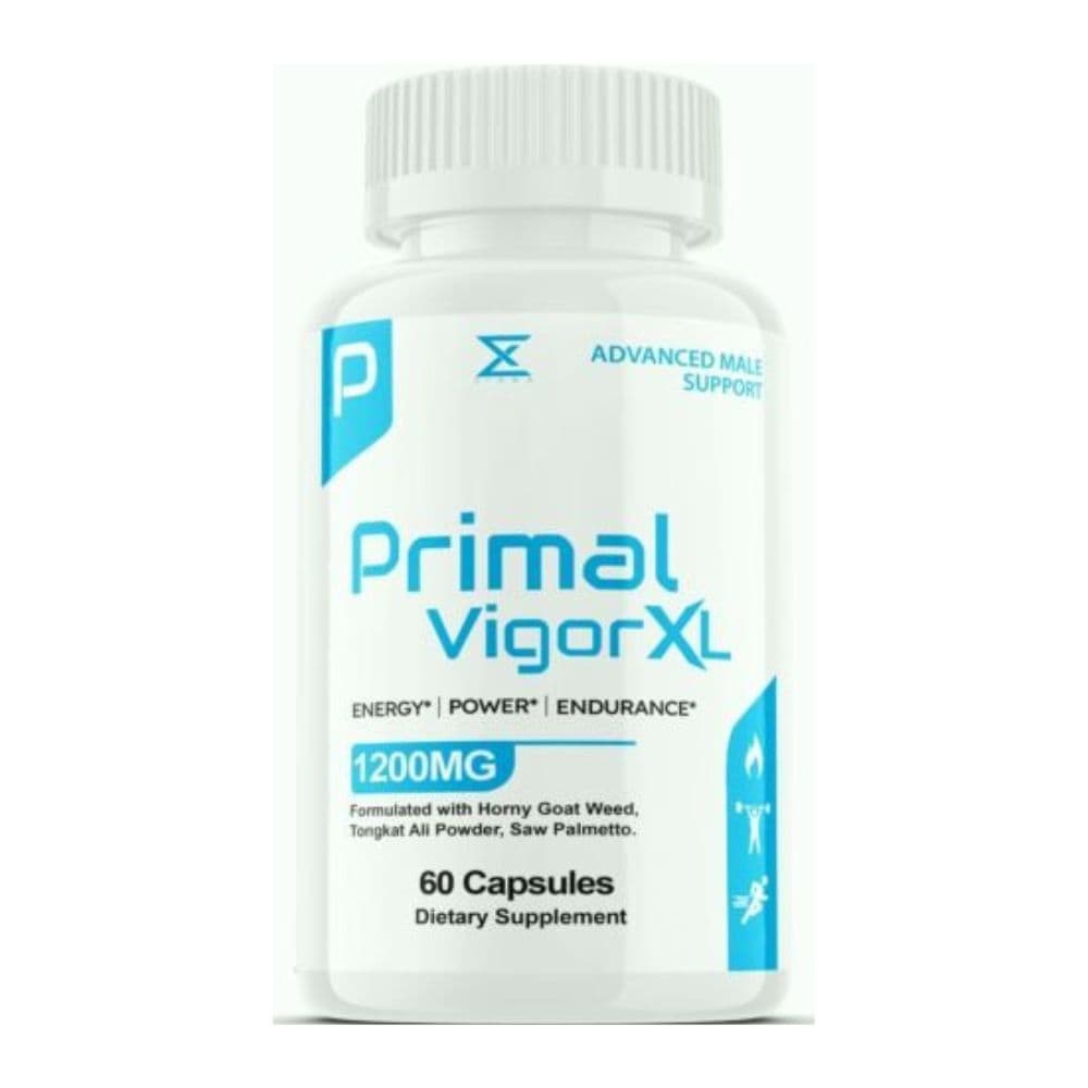 Primal Vigor XL Pills for Men 60 Capsules, 60 Capsules - Mariano's