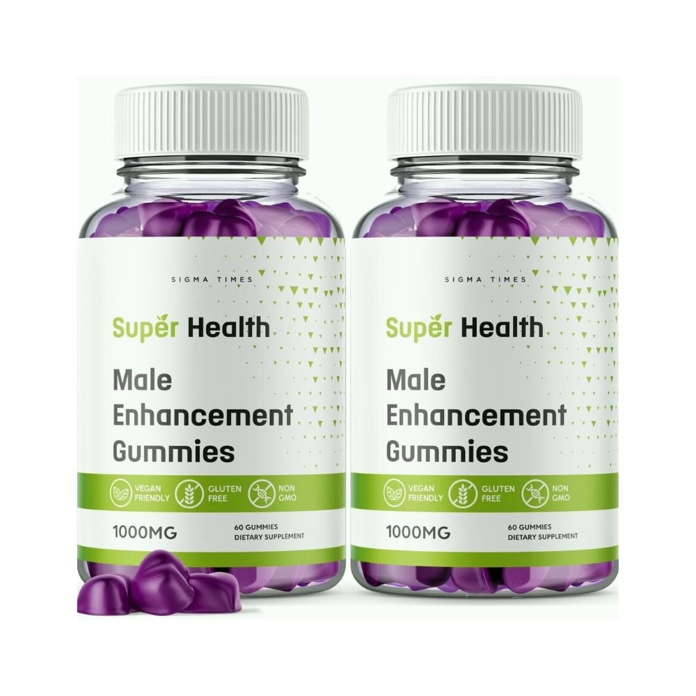 Sigma Naturals 2 Pack Super Health Male Enhancement Gummies 60 Gummies City Market