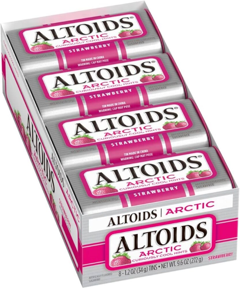 Altoids Arctic Strawberry Mints - 8 Boxes, 8 Packs - Fred Meyer Altoids Arctic Strawberry Mints - 8 Boxes, 8 Packs - Fred Meyer