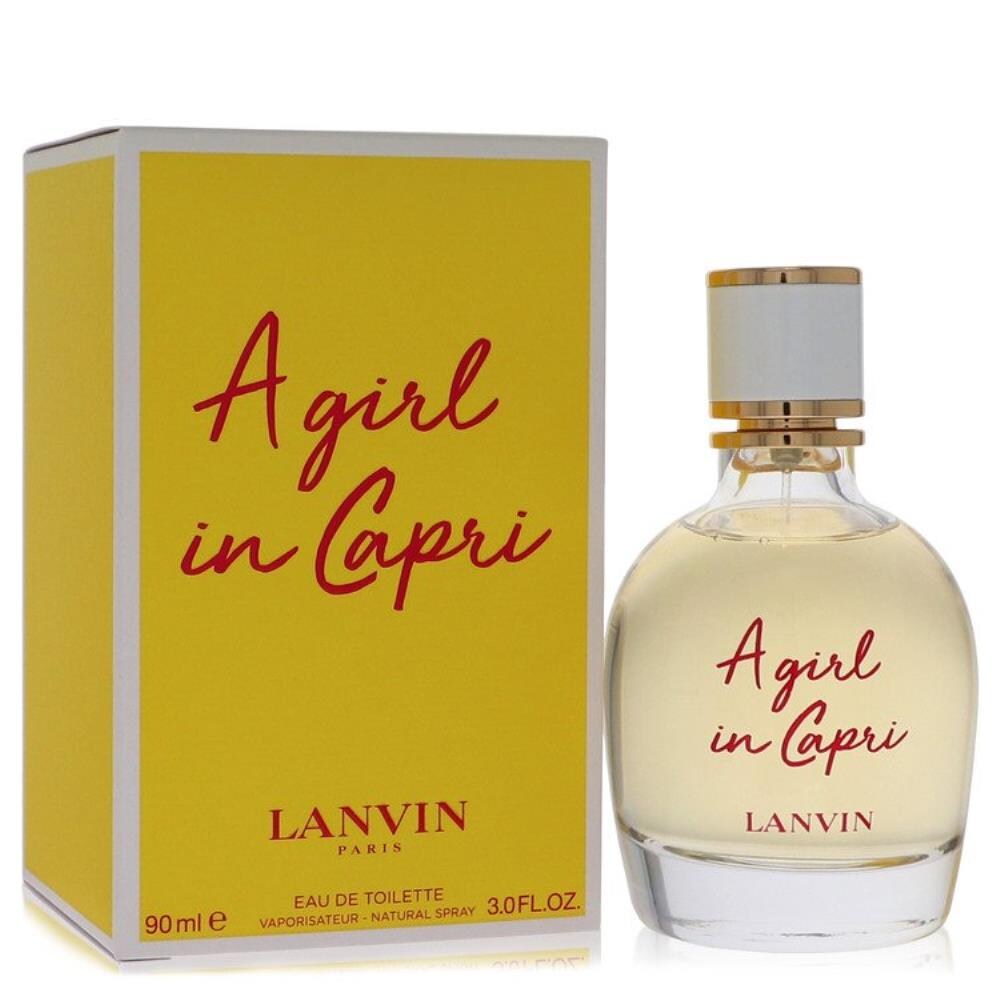 A Girl In Capri Eau De Toilette Spray By Lanvin - 3 oz