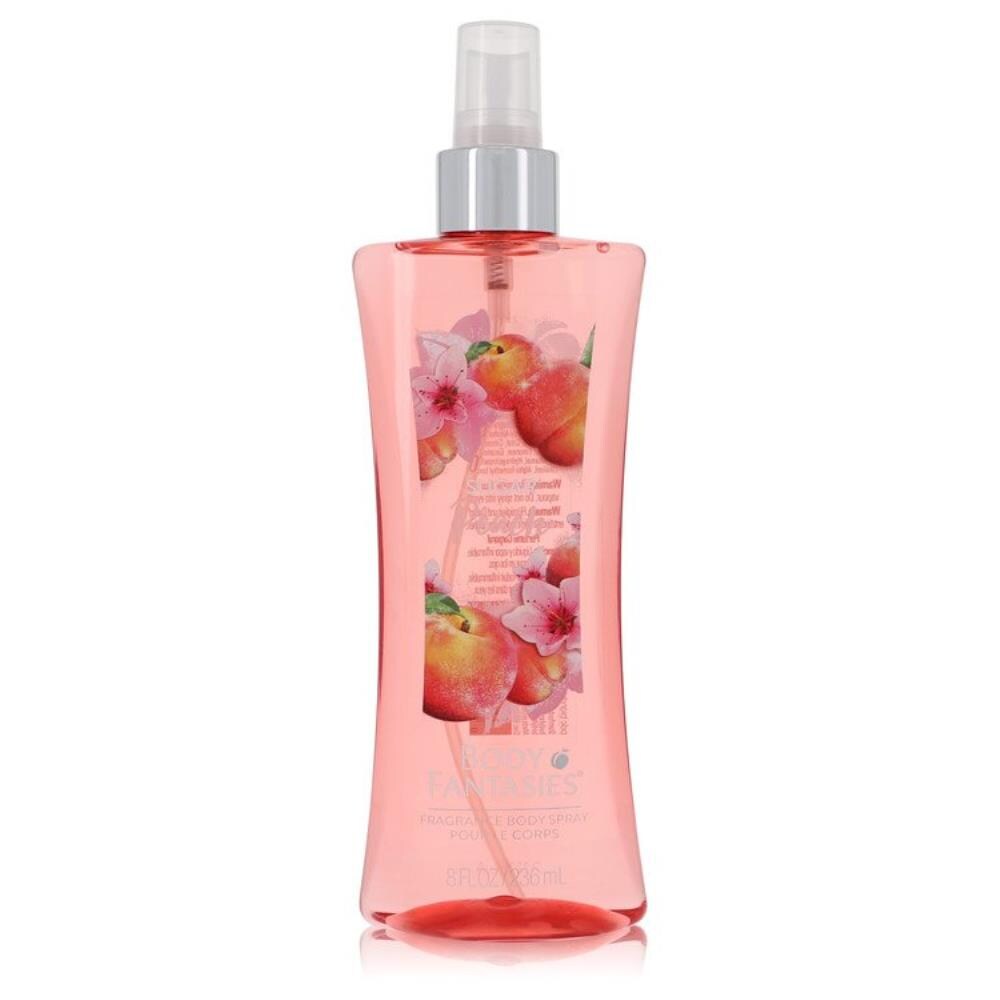 Body Fantasies Signature Sugar Peach Body Spray By Parfums De Coeur - 8 oz