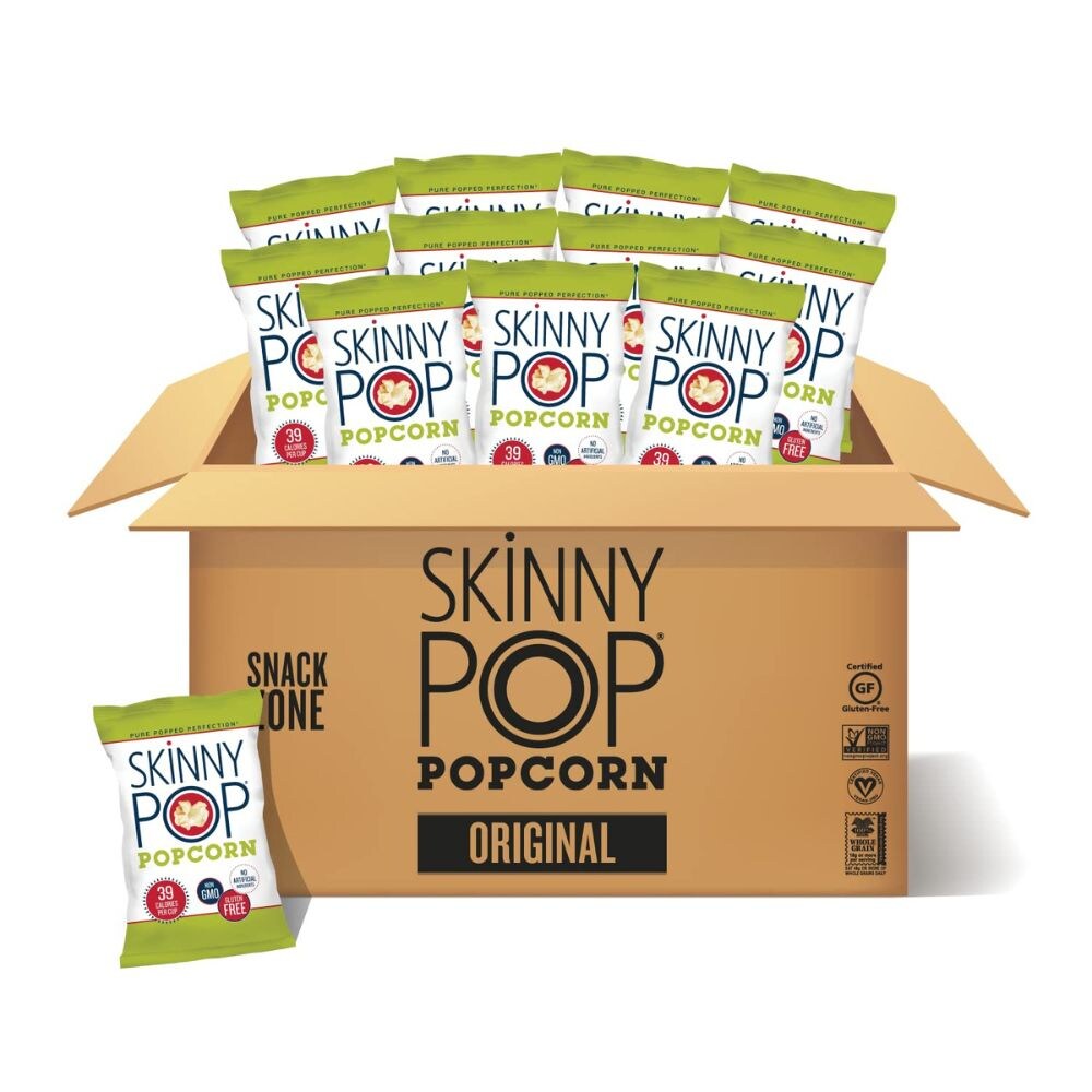 Popcorn, Original, 1 oz Bag, 12/Carton Popcorn, Original, 1 oz Bag, 12/Carton