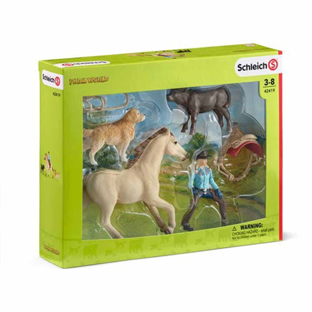 schleich riding set