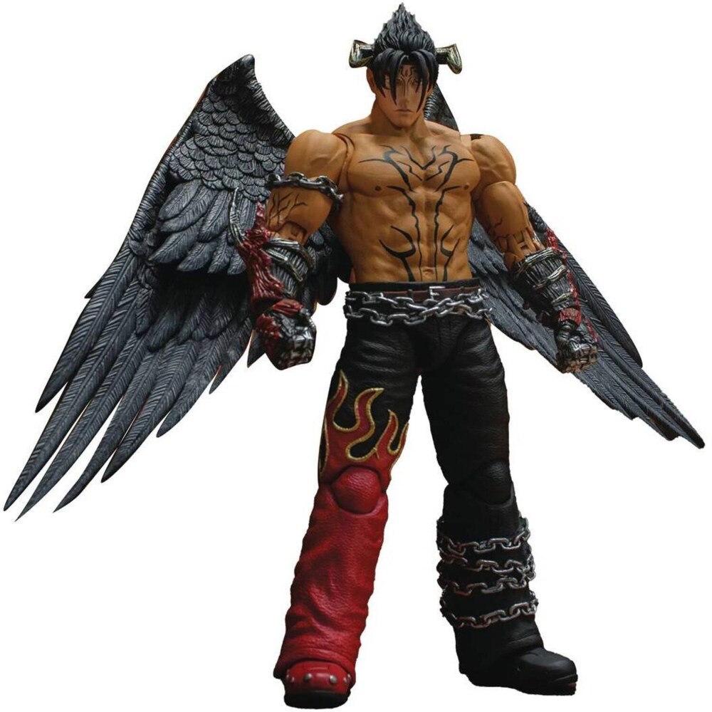 【祝開店！大放出セール開催中】 Storm Collectibles - Tekken 7 - 1/12 Devil Jin Action Figure ゲームキャラクター