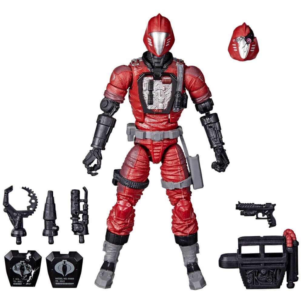 Hasbro F4032 6 inch G.I. Joe Classified Series CRIMSON
