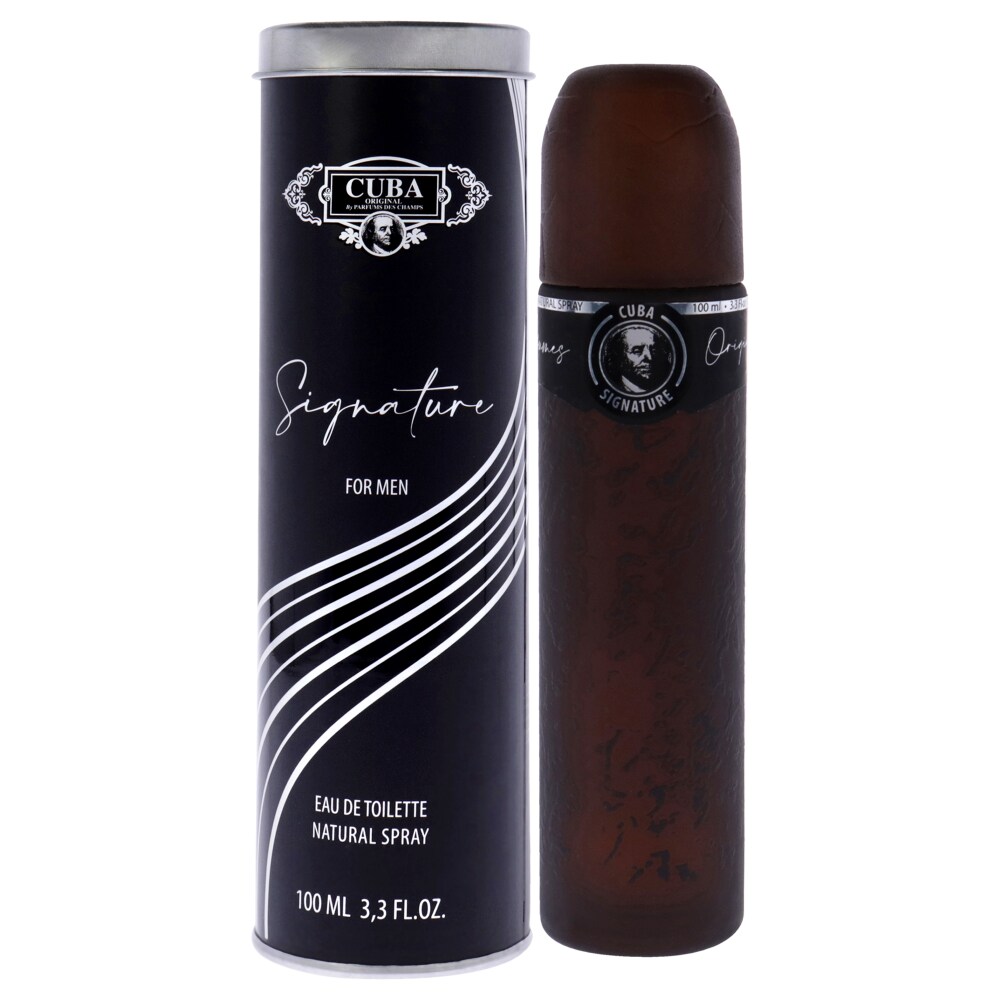 Cuba Signature Eau De Toilette Spray By Cuba - 3.3 oz Cuba Signature Eau De Toilette Spray By Cuba - 3.3 oz
