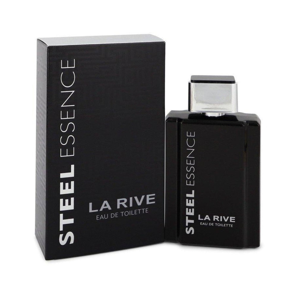 La Rive Steel Essence Eau De Toilette Spray By La Rive - 3.3 oz La Rive Steel Essence Eau De Toilette Spray By La Rive - 3.3 oz