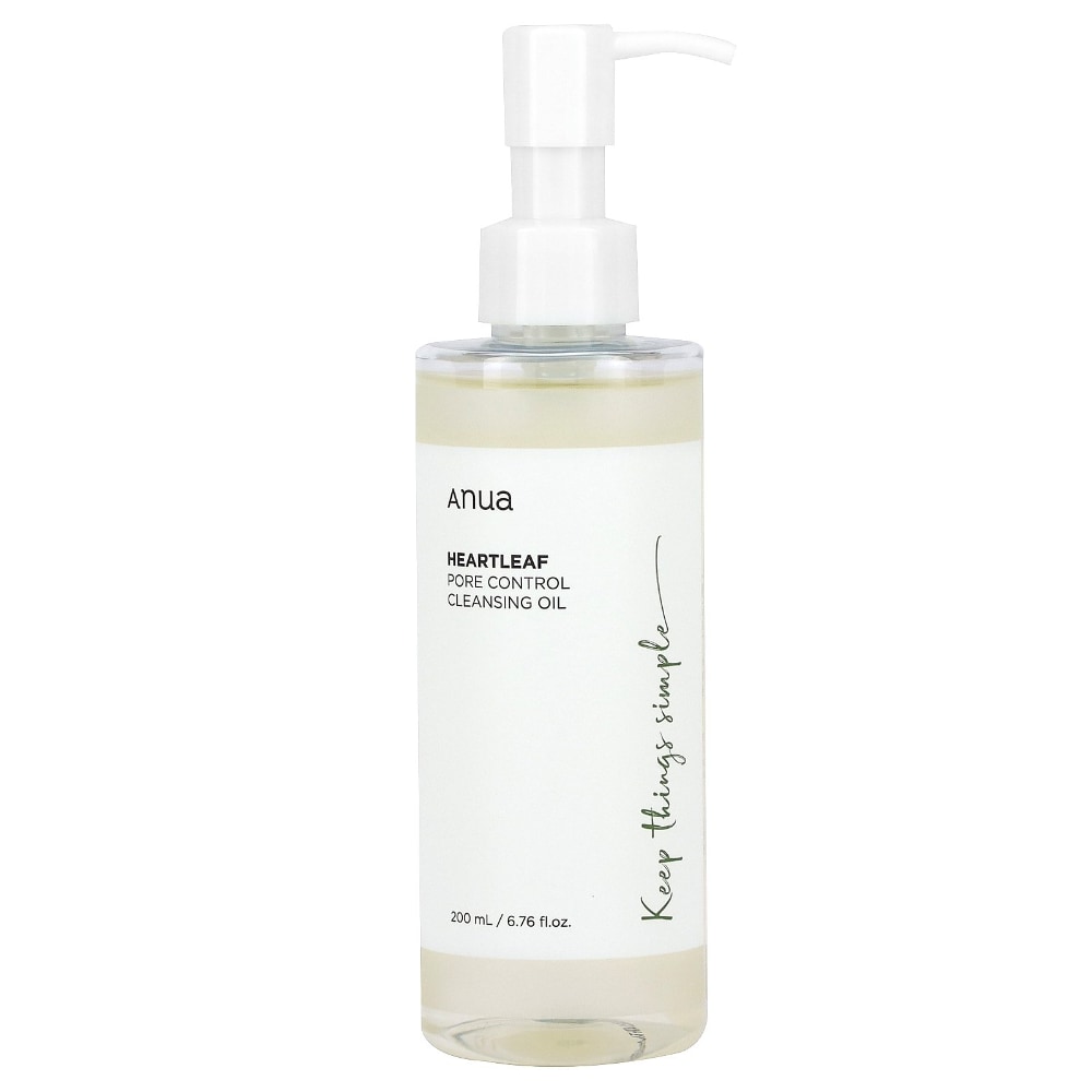 Anua Heartleaf Pore Control Cleansing Oil Korean Facial Cleanser, Daily  Makeup Blackheads, 6.76 fl oz - King Soopers