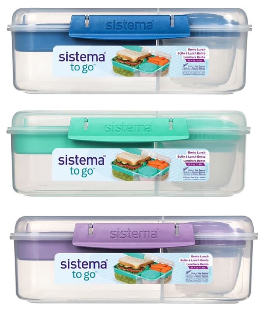 Sistema® To Go™ Stackable Square Lunch Box, 1 ct - Kroger