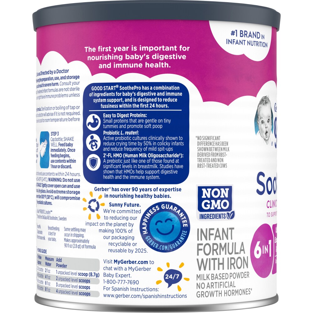 Gerber soothe formula target hotsell