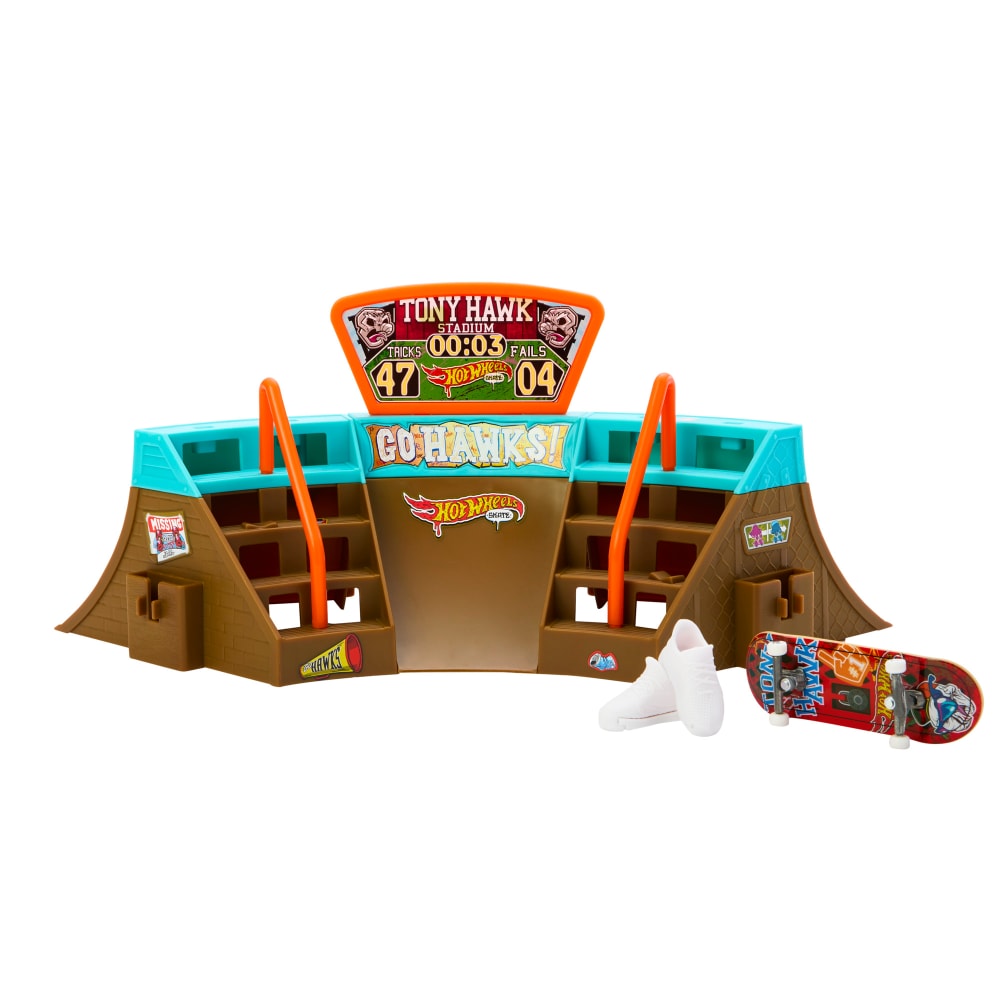 Mattel™ Hot Wheels Skate Aquarium Skatepark Playset