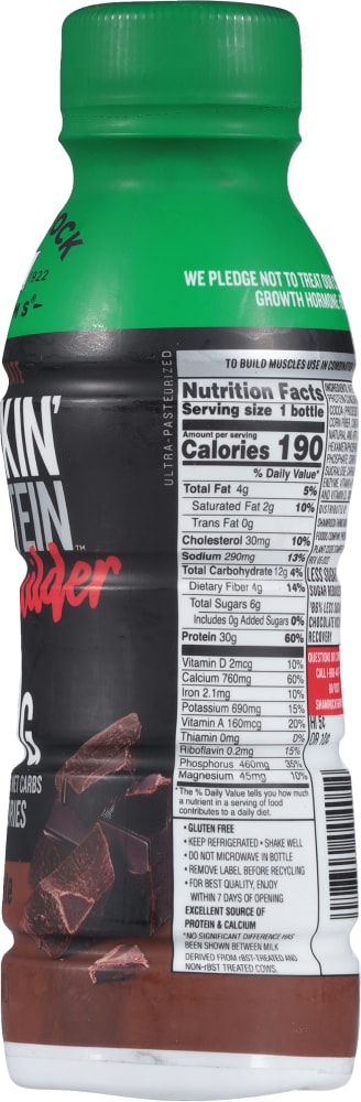 Shamrock Farms® Rockin' Protein™ Builder Chocolate Protein Shake