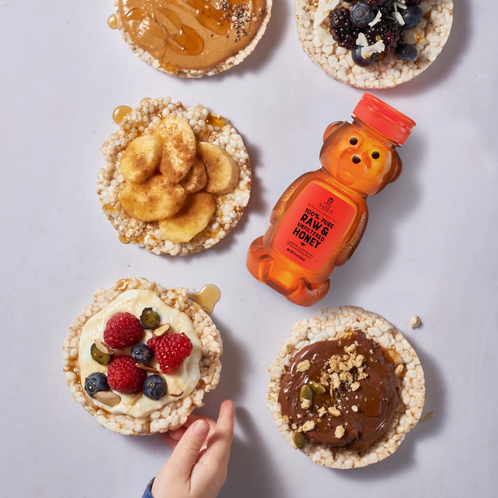 Nature Nate's® 100% Pure Raw & Unfiltered Honey