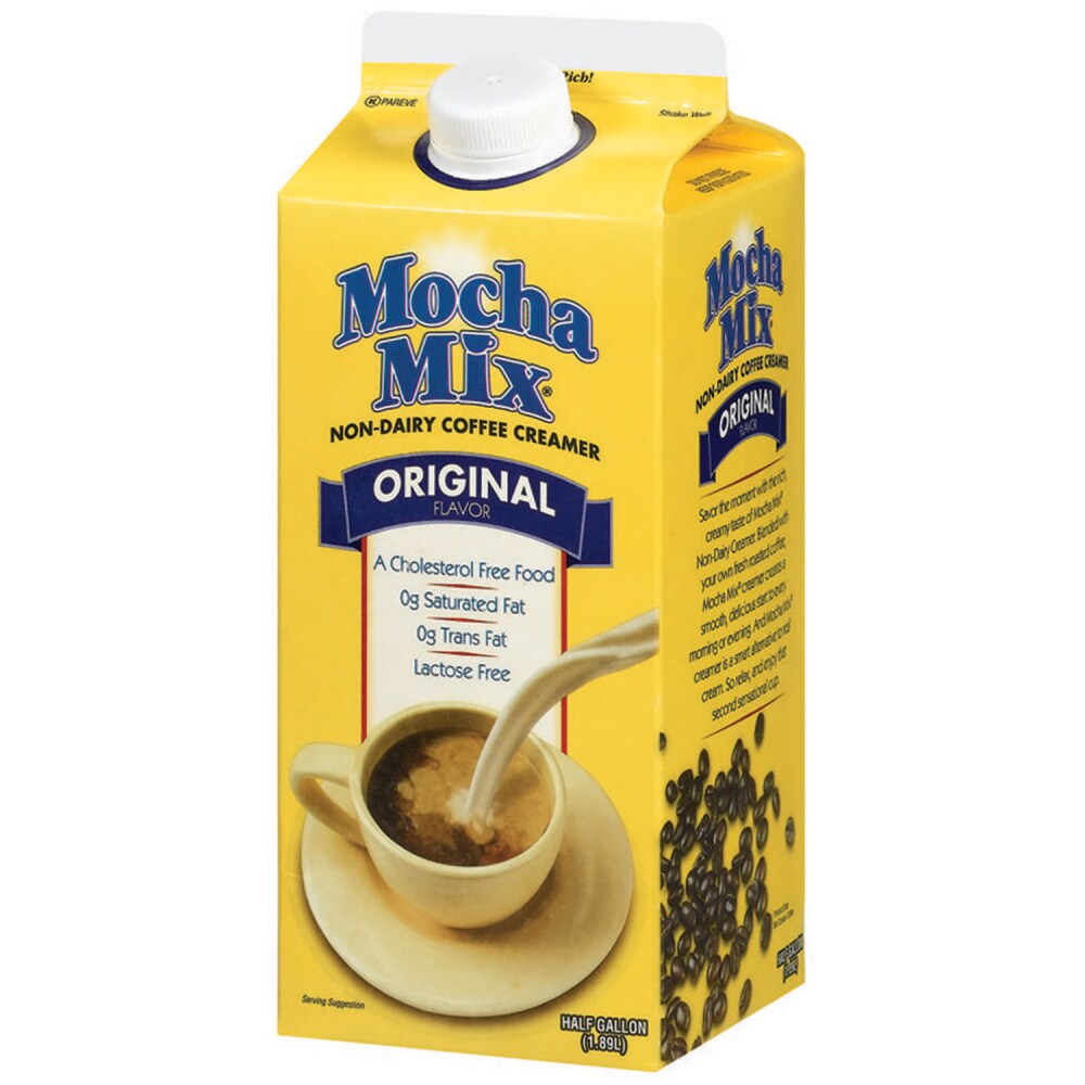 Mocha Mix Original Flavor Non Dairy Coffee Creamer 1 2 gal