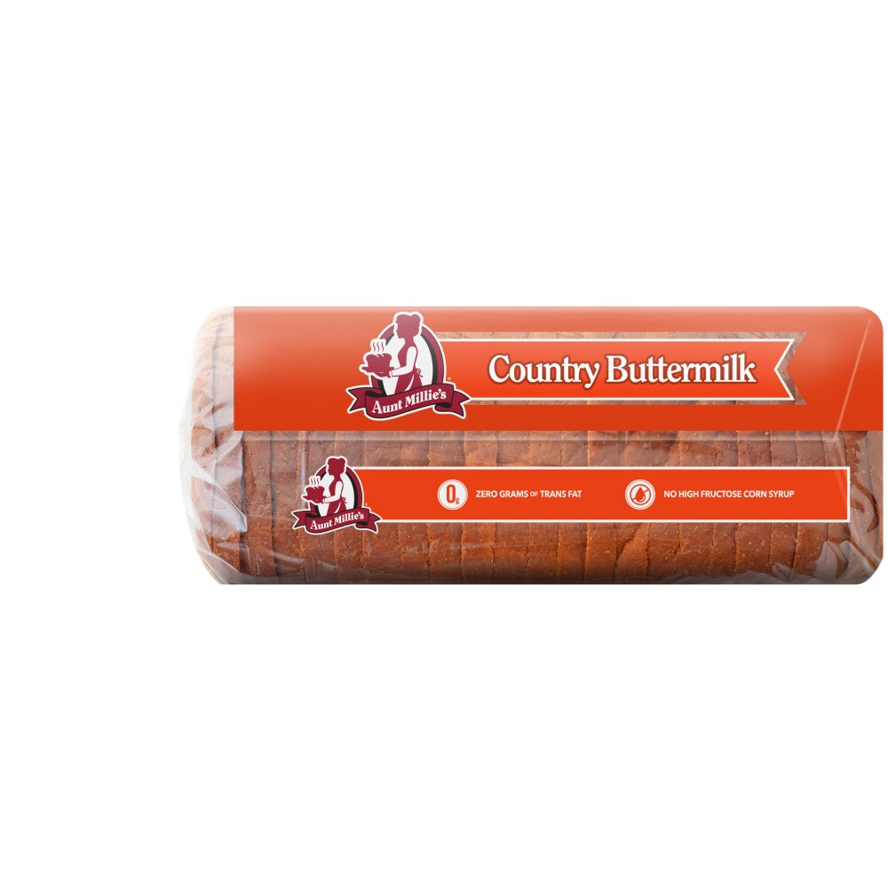 Kroger Aunt Millie S Homestyle Country Buttermilk Bread 24 Oz