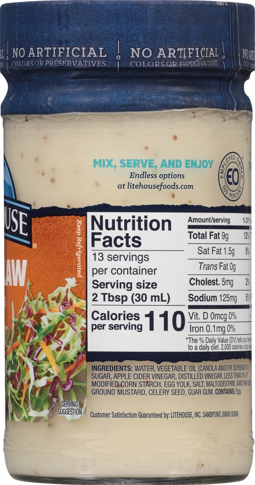 where to buy litehouse coleslaw dressing