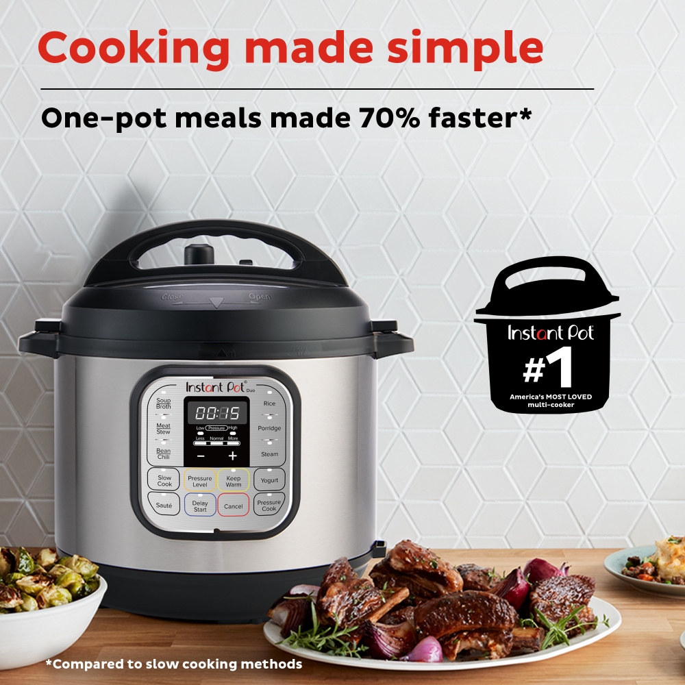 Instant Pot® Duo Multi Cooker - Silver/Black, 6 qt - Kroger