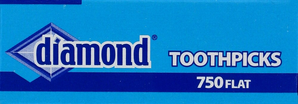 diamond flat toothpicks