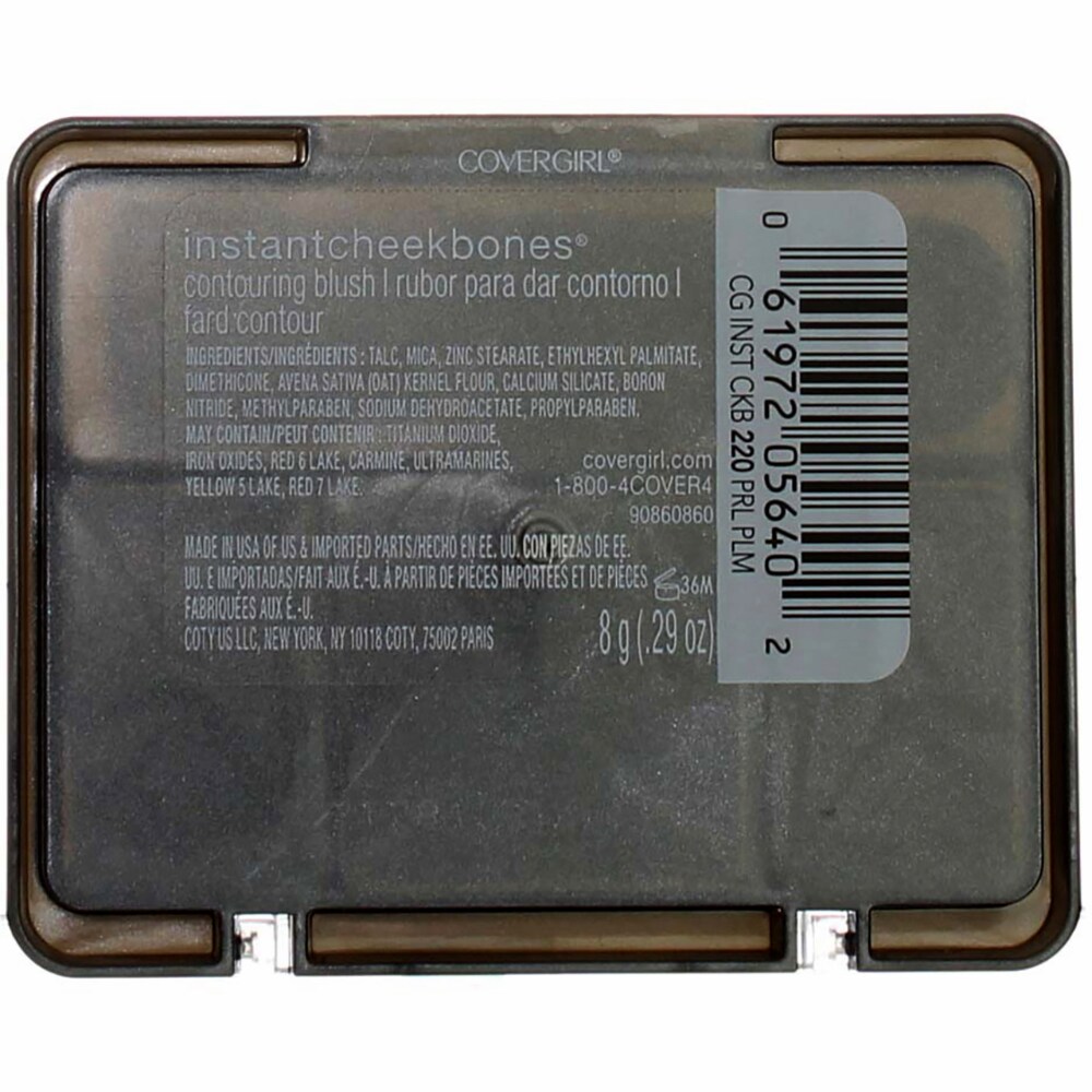 Covergirl Instant Cheekbones Blush # 220 Purely Plum 0.29 oz