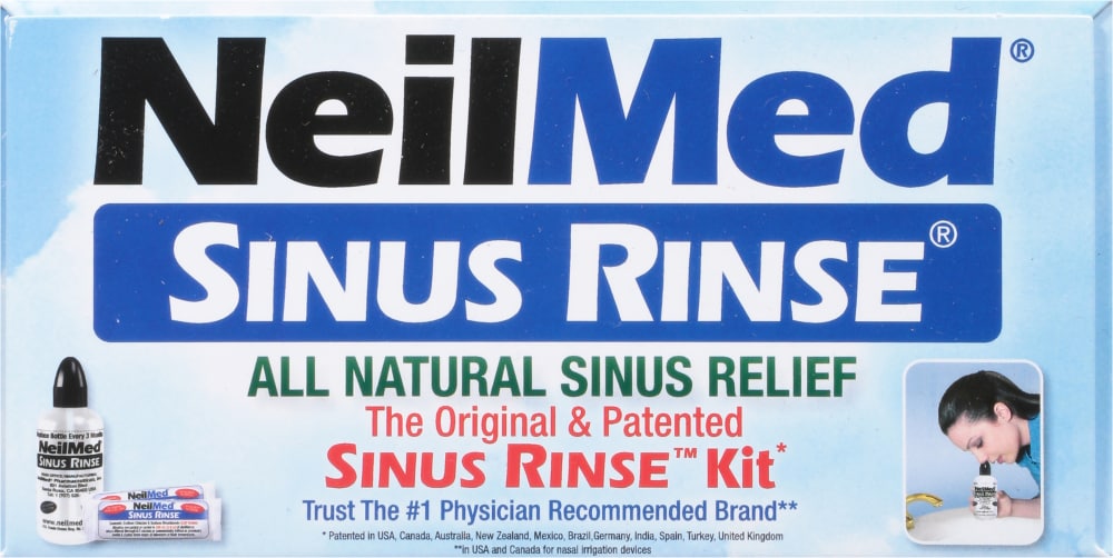 NeilMed SINUS RINSE Saline Nasal Kit